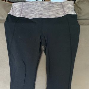 Lululemon black Crop leggings